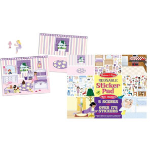 Set cu autocolante Casa MELISSA and DOUG
