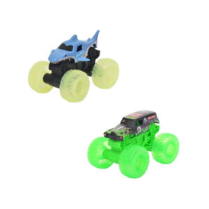 Masina 1:43 Light Up Wheels in asort. cu lumina MONSTER JAM SPIN MASTER