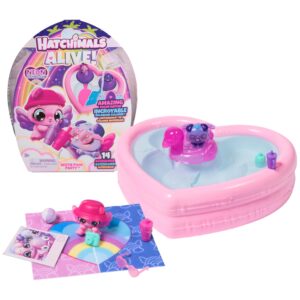 Set de joaca Bestie Pool Party Hatchimals ALIVE