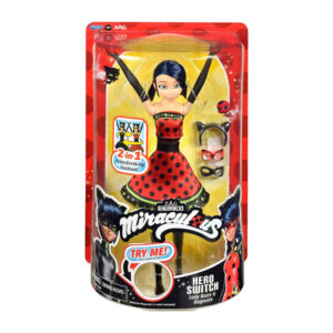 Papusa Lady Bug transformare miraculoasa Hero Switch 26 cm Miraculous