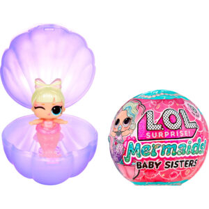 Papusica L.O.L. SURPRISE! Seria Mermaids! Baby Sisters L.O.L. Surprise MGA