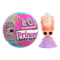 Papusica bebe L.O.L. Surprise! seria Princess Baby Sisters