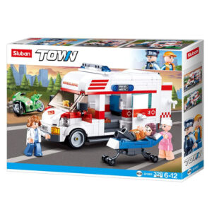 Set de constructie Ambulanta 328 elem. SLUBAN