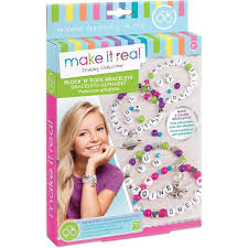 Set de creatie bratara alfabet MAKE IT REAL