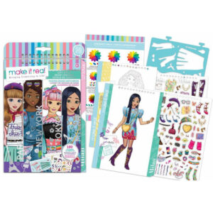 Carnet cu sabloane Urban Style MAKE IT REAL