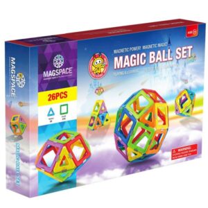 Set magnetic 26 pcs - Mingea Magica MAGSPACE
