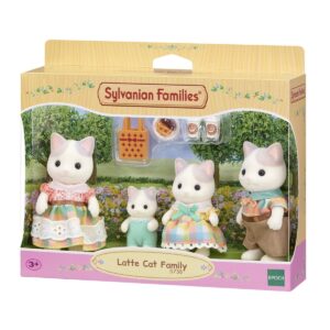 Set 4 figurine pisici accesorii Sylvanian Families