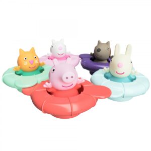 Set de joaca pentru baie Peppa Pool Party Bath Tomy