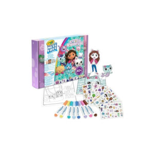 Set de creatie Color Wonder Gabby's Dollhouse fara pete, 40 piese CRAYOLA