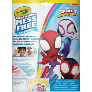 Set de activitate Color Wonder Spidey fara pete CRAYOLA