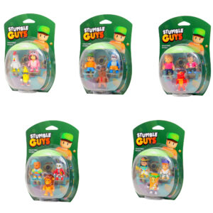 Set 3 figurine STUMBLE GUYS 6 cm. in asort. PMI