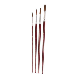 Set pensule ovale Nr.3, 5, 7, 9 PLAYBOX