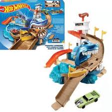 Track Vanatoare de rechini seria Schimbarea culorilor Hot Wheels Mattel