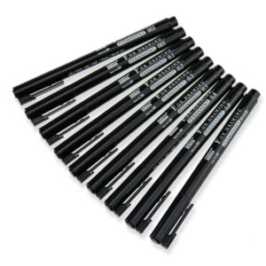 Marker permanent CD/DVD 0,05mm, negru Marvy Uchida