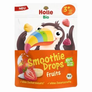 Gustare Smoothie Drops din fructe 3 ani+ 15g Holle