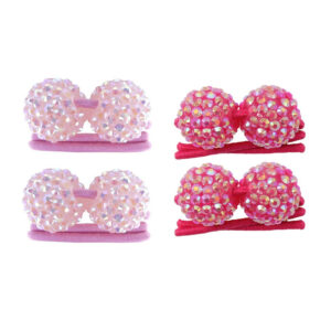 Elastice Funky Ball Ponytail Holders (2buc) Great Pretenders