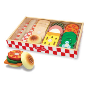 Set de joc din lemn - Sandvici Melissa and Doug
