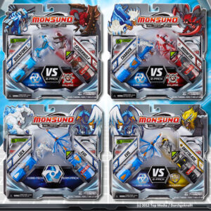 Set figirini de lupta 2 buc Monsuno