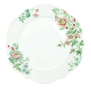 Farfurie ceramica d-26cm Zen Garden White EASYLIFE