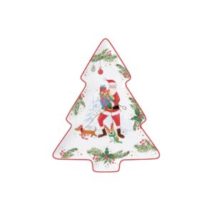 Farfurie portelan 21x26cm Joyful Santsa EASYLIFE