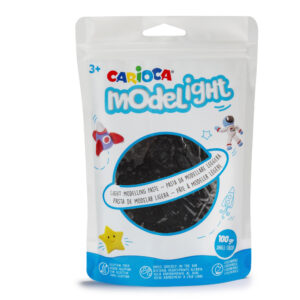 Pasta de modelat 50 gr, neagra Carioca
