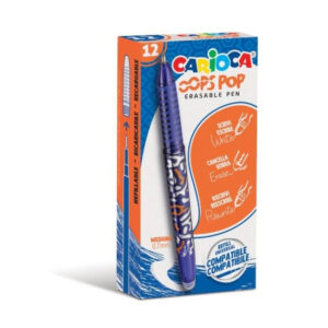 Pix care sterge Oops Pop 0.7mm, albastru Carioca