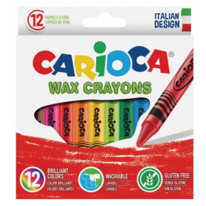 Set creioane cerate 12 buc. Carioca