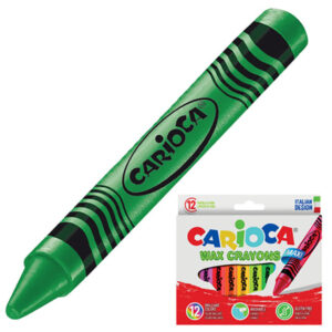 Set creioane cerate Maxi 12 buc. Carioca