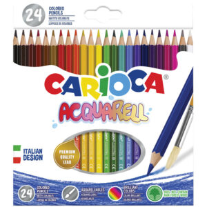 Set creioane colorate Acquarell 24 buc. Carioca