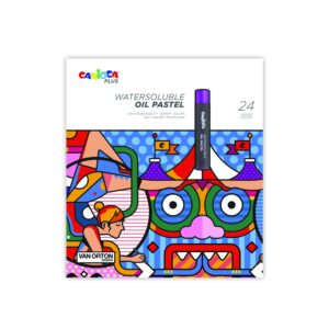 Set creioane pe baza de ulei 24 culori Carioca Plus