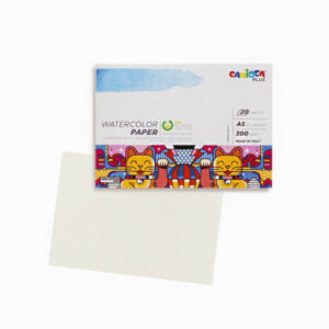 Album acuarela A5 300gr/m2, 20 foi Carioca Plus