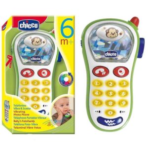 Jucarie muzicala cu vibratie Telefon mobil Chicco