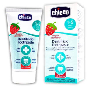 CHICCO pasta de dinti capsuna 12m+ 50ml new 2321100