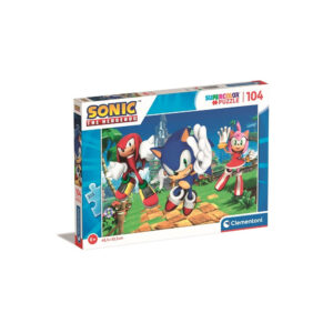 Puzzle Sonic 104 piese CLEMENTONI