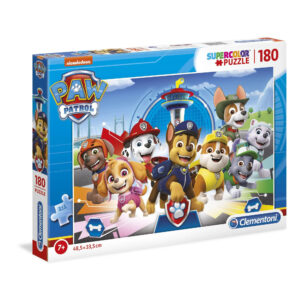 Puzzle Super Color Paw Patrol 180 piese CLEMENTONI