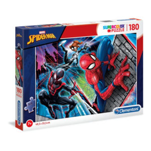 Puzzle Super Color Spiderman 180 piese CLEMENTONI