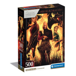 Puzzle Casa Dragonului 500 piese CLEMENTONI