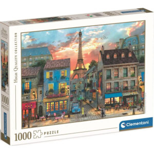 Puzzle Strazile Parisului 1000 piese CLEMENTONI