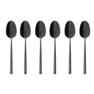 Set cadou 6buc. Lingura Moka Rock Pvd 2Black Sambonet