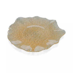 Platou 37cm Folies auriu IVV