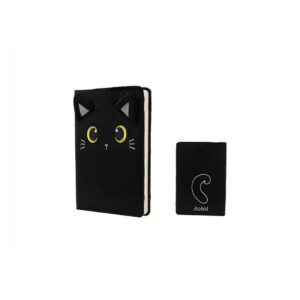 Caiet plush Black cat iTotal