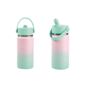Sticla termica cu maner 400ml gradient roz/aqua albastru iTotal