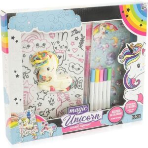 Set Carnet Unicorn Squishy NICE