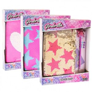 Agenda cu accesorii in asort. Fasion Diary GIRABRILLA NICE