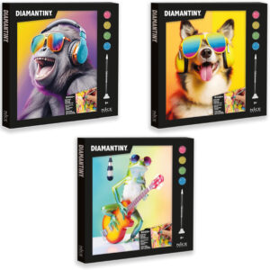 Pictura cu diamand QUADRO 3 in asort. DIAMANTINY NICE