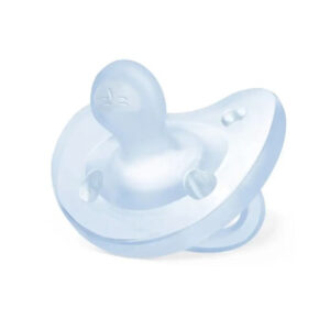 Suzeta totala din silicon Lightblue 0-6 luni 1 buc CHICCO