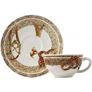Set ceasca+farfurie Chevaux du Vent GIEN