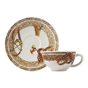Set ceasca ceai+farfurie Chevaux du Vent GIEN