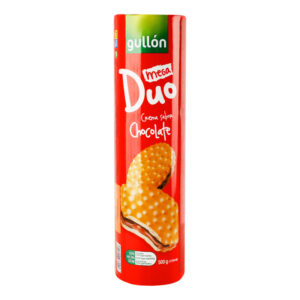 Biscuiti Gullon Mega Duo Crema Sabor Chocolate 500 g