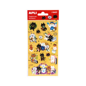 Stickers Rockandroll cats Apli